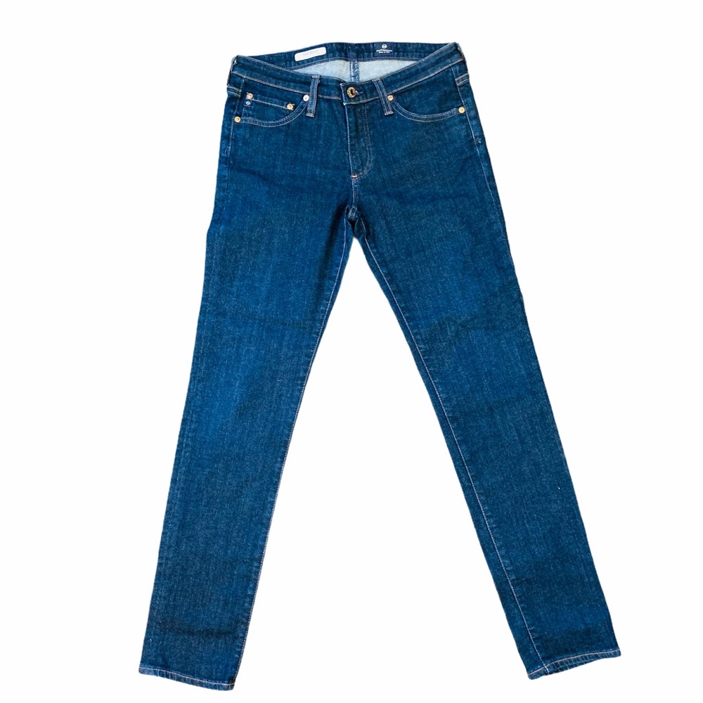 AG The Stilt Cigarette Leg Jeans 29R Med Wash 2146